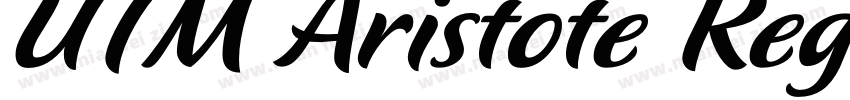 UTM Aristote Regular字体转换